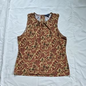 Chaps Paisley shell. EUC.